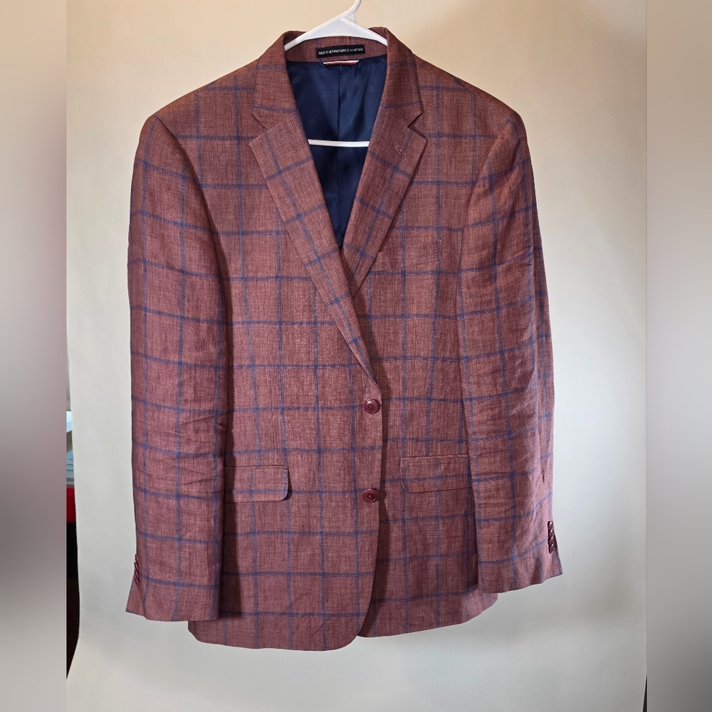 Hilfiger 100% Linen Blazer Size 40R